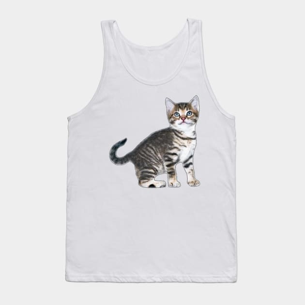 RDJ SPIDERMAN HOMECOMING CAT Tank Top by DanDanMo